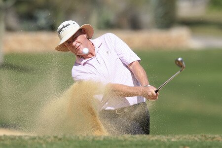 MARBELLA, SPAIN - OCTOBER 17:  Carl Mason of England in action during the second round of the Benahavis Senior Masters at La Quinta Golf & Country Club on October 17, 2009 in Marbella, Spain.  <br /><br /><span class="help">(Photo by Phil Inglis/Getty Images)</span>