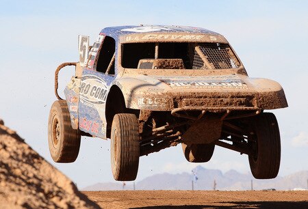 WITTMANN, AZ - OCTOBER 18:  LOORRS unlimited 4 driver Mike Vandenheuvel competes in the Lucas Oil Off Road Racing Series on October 18, 2009 at the Speedworld Off Road Park in Wittmann, Arizona  <br /><br /><span class="help">(Photo by Christian Petersen/Getty Images)</span>