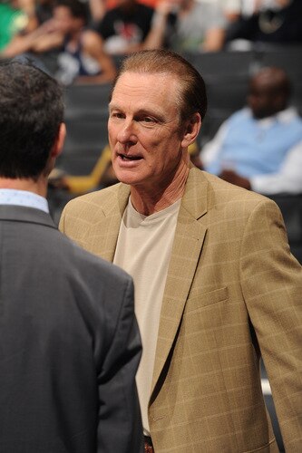 LOS ANGELES - OCTOBER 20:  NBA legend Rick Barry attends a game between Maccabi Electra Tel Aviv and the Los Angeles Clippers at Staples Center on October 20, 2009 in Los Angeles, California. <br /><br /><span class="help">(Photo by Andrew D. Bernstein/NBAE via Getty Images)</span>