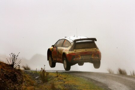 SENNYBRIDGE, WALES - OCTOBER 24:  Sebastien Loeb of France and Citroen Total WRT drives the Citroen C4 WRC during stage nine of the Wales Rally GB at Halfway on October 24, 2009 in Sennybridge, Wales.  <br /><br /><span class="help">(Photo by Paul Gilham/Getty Images)</span>