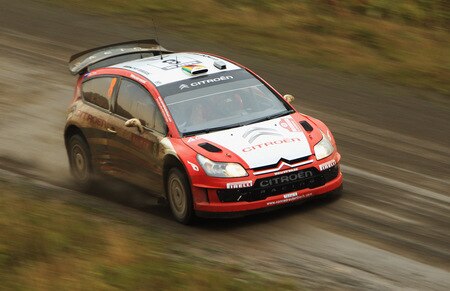 RESOLVEN, WALES - OCTOBER 24:  Conrad Rautenbach of Zimbabwe and the Citroen Junior Team in action during stage 10 of the Wales Rally GB 2009 at Rhondda on October 24, 2009 in Resolven, Wales.  <br /><br /><span class="help">(Photo by Bryn Lennon/Getty Images)</span>