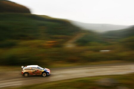 RESOLVEN, WALES - OCTOBER 24:  Dani Sordo of Spain and Citroen Total WRT drives the Citroen C4 WRC during stage ten of the Wales Rally GB at Rhondda on October 24, 2009 in Resolven, Wales.  <br /><br /><span class="help">(Photo by Paul Gilham/Getty Images)</span>