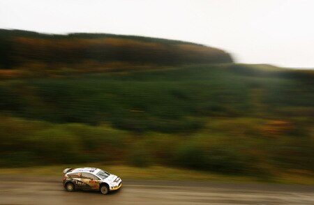 RESOLVEN, WALES - OCTOBER 24:  Petter Solberg of Norway and Citroen drives the Citroen C4 WRC during stage ten of the Wales Rally GB at Rhondda on October 24, 2009 in Resolven, Wales.  <br /><br /><span class="help">(Photo by Paul Gilham/Getty Images)</span>