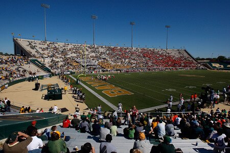 WACO, TX - OCTOBER 24:  A general view of play between the Oklahoma State Cowboys and the Baylor Bears at Floyd Casey Stadium on October 24, 2009 in Waco, Texas.  <br /><br /><span class="help">(Photo by Ronald Martinez/Getty Images)</span>