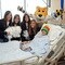 Denver Nuggets Dancers And Mascot Visit Children's Hospital In Denver