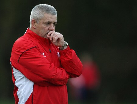 CARDIFF, WALES - OCTOBER 28:  Coach Warren Gatland looks on during Wales training at the Vale Resort on October 28 ,2009 in Cardiff, Wales.  <br /><br /><span class="help">(Photo by Stu Forster/Getty Images)</span>