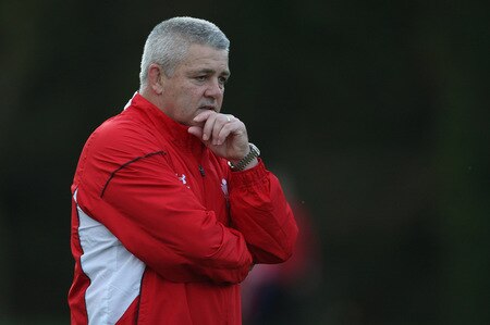 CARDIFF, WALES - OCTOBER 28:  Coach Warren Gatland looks on during Wales training at the Vale Resort on October 28 ,2009 in Cardiff, Wales.  <br /><br /><span class="help">(Photo by Stu Forster/Getty Images)</span>