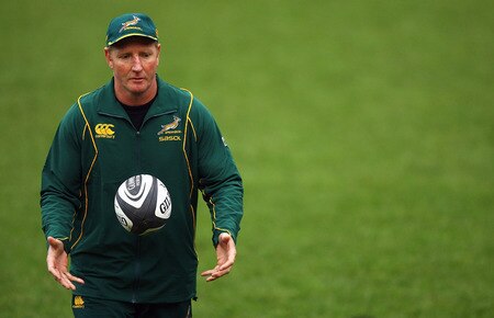 LEICESTER, ENGLAND - NOVEMBER 05:  Dick Muir of South Africa in action during a South Africa Training Session at Welford Road on November 5, 2009 in Leicester, England.  <br /><br /><span class="help">(Photo by Matthew Lewis/Getty Images)</span>