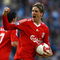 MANCHESTER, UNITED KINGDOM - OCTOBER 05:  Fernando Torres of Liverpool celebrates scoring his team's first goal during the Barclays Premier League match between Manchester City and Liverpool at The City of Manchester Stadium on October 5, 2008 in Manchester, England.  (Photo by Alex Livesey/Getty Images)