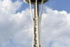 SEATTLE - MAY 5: A general view of the Space Needle in Seattle, Wahington during the MLB game between Blue Jays and the Mariners at Safeco Field on May 5, 2001. (Photo by Otto Greule Jr /Getty Images)