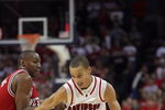 CHARLOTTE, NC - DECEMBER 6:  Stephen Curry #30 of the Davidson Wildcats drives during the game against the North Carolina State Wolfpack at Time Warner Cable Arena on December 6, 2008 in Charlotte, North Carolina. (Photo by Streeter Lecka/Getty Images)