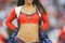 DENVER - OCTOBER 16:  A Denver Broncos cheerleader performs against the New England Patriots at INVESCO Field at Mile High on October 16, 2005 in Denver, Colorado. The Broncos defeated the Pats 28-20. (Photo by Doug Pensinger/Getty Images)