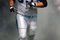 CHARLOTTE, NC - SEPTEMBER 28:  Offensive left tackle Jordan Gross #69 of the Carolina Panthers runs out of the tunnel during introductions before the game against the Atlanta Falcons at Bank of America Stadium on September 28, 2008 in Charlotte, North Carolina. The Carolina Panthers won the game 24-9. (Photo by Steve Dykes/Getty Images)
