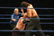 SYDNEY, AUSTRALIA - JUNE 15: The Great Khali puts ECW Champion Kane into a vice grip during WWE Smackdown at Acer Arena on June 15, 2008 in Sydney, Australia. (Photo by Gaye Gerard/Getty Images)