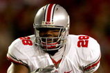 MADISON, WI - OCTOBER 04:  Chris Wells #28 of the Ohio State Buckeyes carries the ball against the Wisconsin Badgers at Camp Randall Stadium  October 4, 2008 in Madison, Wisconsin.  (Photo by Matthew Stockman/Getty Images)