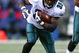 EAST RUTHERFORD, NJ - JANUARY 11:  Brian Westbrook #36 of the Philadelphia Eagles runs with the ball during the NFC Divisional Playoff Game against the New York Giants on January 11, 2009 at Giants Stadium in East Rutherford, New Jersey.  The Eagles defeated the Giants 23-11. (Photo by Al Bello/Getty Images)