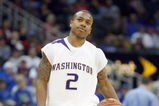 KANSAS CITY, MO - NOVEMBER 25:  Isaiah Thomas #2 of the Washington Huskies reacts on the court against the Florida Gators during the CBE Classic consolation game on November 25, 2008 at the Sprint Center in Kansas City, Missouri. (Photo by: Jamie Squire/Getty Images)