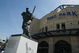 PITTSBURGH - APRIL 10:  General view of the exterior of the stadium with Honus Wagner statue before the game between the Los Angeles Dodgers and the Pittsburgh Pirates on April 10, 2006 at PNC Park in Pittsburgh, Pennsylvania.  The Dodgers won  8-3. (Photo by Rick Stewart/Getty Images)