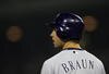LOS ANGELES, CA - AUGUST 16:  Ryan Braun #8 of the Milwaukee Brewers looks on from third base during their MLB game against the Los Angeles Dodgers at Dodger Stadium on August 16, 2008 in Los Angeles, California. The Brewers defeated the Dodgers 4-3 in 10 innings.  (Photo by Victor Decolongon/Getty Images)