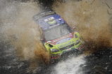 LIMASSOL, CYPRUS - MARCH 15:  Khalid Al Qassimi of United Arabian Emirates and Michael Orr of Great Britain in action in the BP Abu Dhabi Ford Focus during Leg 3 of the WRC FxPro Rally of Cyprus 2009 on March 15, 2009 in Limassol, Cyprus.  (Photo by Massimo Bettiol/Getty Images)