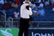 KINGSTON, JAMAICA - FEBRUARY 06:  Umpire Tony Hill signals for a referal a  referral during day three of the 1st Test between The West Indies and England played at Sabina Park on February 6, 2009 in Kingston, Jamaica  (Photo by Julian Herbert/Getty Images)