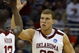 KANSAS CITY, MO - MARCH 19: Blake Griffin #23 of the Oklahoma Sooners celebrates after a scoring play with teammate Willie Warren #13 in the first half against the Morgan State Golden Bears during the first round of the NCAA Division I Men's Basketball Tournament at the Sprint Center on March 19, 2009 in Kansas City, Missouri. (Photo by Jamie Squire/Getty Images)