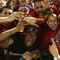 SAN JUAN, PUERTO RICO - MARCH 11:  Fans of Puerto Rico cheer against The Netherlands during the 2009 World Baseball Classic Pool D match on March 11, 2009 at Hiram Bithorn Stadium in San Juan, Puerto Rico.  (Photo by Al Bello/Getty Images)