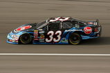 LAS VEGAS - FEBRUARY 28:  Kevin Harvick driver of the #33 Rheem Chevrolet races during the NASCAR Nationwide Series Sam's Town 300 at the Las Vegas Motor Speedway on February 28, 2008 in Las Vegas, Nevada.  (Photo by Stephen Dunn/Getty Images for NASCAR)