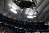 MINNEAPOLIS - MARCH 20:  A general view of the opening tip-off between the Michigan State Spartans and the Robert Morris Colonials during the first round of the NCAA Division I Men's Basketball Tournament at the Hubert H. Humphrey Metrodome on March 20, 2009 in Minneapolis, Minnesota.  (Photo by Jonathan Daniel/Getty Images)