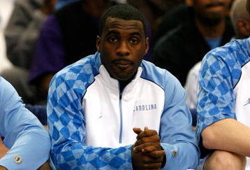 ATLANTA - MARCH 13:  Ty Lawson #5 of the North Carolina Tar Heels sits on the bench with an injured right toe during day two against the Virginia Tech Hokies in the 2009 ACC Men's Basketball Tournament on March 13, 2009 at the Georgia Dome in Atlanta, Georgia.  (Photo by Kevin C. Cox/Getty Images)