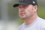 KISSIMMEE, FL - FEBRUARY 27: Roger Clemens warms up prior to throwing batting practice to the minor leaguers at Houston Astros Spring Training at Osceola County Stadium on February 27, 2008 in Kissimmee, Florida. The U.S. House Oversight and Government Reform Committee has asked the Justice Department to investigate whether Clemens committed perjury while testifying in front of the committee.  (Photo by Scott A. Miller/Getty Images)