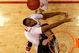 DAYTON, OH - MARCH 20:  Ryan Rossiter #22 of the Siena Saints fights for a rebound with Dallas Lauderdale #52 and Jon Diebler #33 of the Ohio State Buckeyes during the first round of the NCAA Division I Men's Basketball Tournament at the University of Dayton Arena on March 20, 2009 in Dayton, Ohio.  (Photo by Andy Lyons/Getty Images)