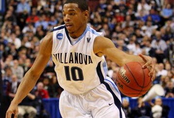 PHILADELPHIA - MARCH 21:  Corey Fisher #10 of the Villanova Wildcats drives against the UCLA Bruins during the second round of the NCAA Division I Men's Basketball Tournament at the Wachovia Center on March 21, 2009 in Philadelphia, Pennsylvania.  (Photo by Jim McIsaac/Getty Images)