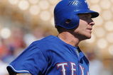 GLENDALE, AZ - MARCH 13:   Josh Hamilton #32 of the Texas Rangers runs the bases after hitting a homerun in the first inning during a Spring Training game against the Los Angeles Dodgers on March 13, 2009 at Camelback Ranch in Glendale, Arizona.  (Photo by Lisa Blumenfeld/Getty Images)