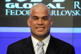 NEW YORK - JANUARY 20:  MMA fighter and former UFC light heavyweight champion Tito Ortiz rings the NASDAQ opening bell at NASDAQ in Times Square on January 20, 2009 in New York City.  (Photo by Joe Corrigan/Getty Images)