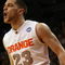 MIAMI - MARCH 22: Guard Eric Devendorf #23 of the Syracuse Orange reacts after scoring a three pointer against the Arizona State Sun Devils during the second round of the NCAA Division I Men's Basketball Tournament at the American Airlines Arena on March 22, 2009 in Miami, Florida. (Photo by Marc Serota/Getty Images)