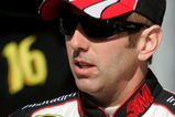 BRISTOL, TN - MARCH 21:  Greg Biffle, driver of the #16 3M Ford, stands in the garage area during practice for the NASCAR Sprint Cup Series Food City 500 at Bristol Motor Speedway on March 21, 2009 in Bristol, Tennessee.  (Photo by Jerry Markland/Getty Images for NASCAR)