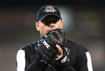 HOUSTON - JANUARY 31:  Roger Clemens throws batting practice during the Nolan Ryan and Jeff Bagwell Elite Camp January 31, 2008 at Minute Maid Park in Houston, Texas.  (Photo by Bob Levey/Getty Images)