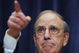 NEW YORK - DECEMBER 13:  Former Senator George J. Mitchell, the lead investigator in Major League Baseball's steroid scandal, points to a reporter while speaking about the release of his committee's findings December 13, 2007 in New York City. Mitchell was expected to name dozens of players linked to performance-enhancing substances.  (Photo by Mario Tama/Getty Images)