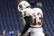 DETROIT - DECEMBER 05: Nate Davis #13 of the Ball State Cardinals reacts after fumbling the ball that was returned 92 yards for a touchdown by the Buffalo Bulls in the MAC Championship game on December 5, 2008 at Ford Field in Detroit, Michigan. (Photo by Gregory Shamus/Getty Images)