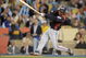 LOS ANGELES, CA - MARCH 23:  Michihiro Ogasawara #9 of Japan hits a RBI single in the third inning of the finals of the 2009 World Baseball Classic against Korea on March 23, 2009 at Dodger Stadium in Los Angeles, California.  (Photo by Kevork Djansezian/Getty Images)
