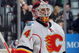 TORONTO - MARCH 14:  Miikka Kiprusoff #34 of the Calgary Flames looks on against the Toronto Maple Leafs during the game at Air Canada Centre on March 14, 2009 in Toronto, Ontario, Canada. (Photo by Dave Sandford/Getty Images)