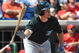 CLEARWATER, FL - FEBRUARY 26 : Outfielder Travis Snider of the Toronto Blue Jays bats against the Philadelphia Phillies February 26, 2009 at Bright House Field in Clearwater, Florida.  (Photo by Al Messerschmidt/Getty Images)