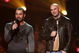 LOS ANGELES, CA - DECEMBER 08:  TV Personality Joe Rogan and UFC president Dana White speak onstage during the 4th Annual Spike TV 2006 Video Game Awards held at The Galen Center on December 8, 2006 in Los Angeles, California.  (Photo by Vince Bucci/Getty Images for Spike TV)