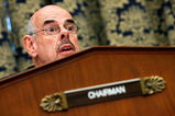 WASHINGTON - AUGUST 01:  House Oversight and Government Reform Committee Chairman Henry Waxman (D-CA) questions former top Pentagon officials during a hearing about the combat fratricide of NFL star and US Army Ranger Pat Tillman on Capitol Hill August 1, 2007 in Washington, DC. The hearing was titled 'The Tillman Fratricide: What the Leadership of the Defense Department Knew.' Tillman's family was originally told that he was killed by the enemy during combat in Afghanistan. It was later revealed that he was killed in a 'friendly-fire' accident by his fellow Rangers.  (Photo by Chip Somodevilla/Getty Images)