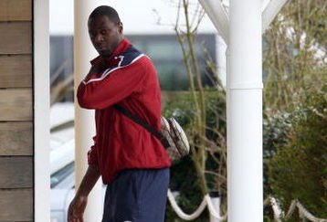 LONDON COLNEY, ENGLAND - MARCH 24:  Ledley King of England looks on during an England training session at London Colney on March 24, 2009 London, England.  (Photo by Phil Cole/Getty Images)