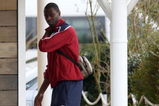 LONDON COLNEY, ENGLAND - MARCH 24:  Ledley King of England looks on during an England training session at London Colney on March 24, 2009 London, England.  (Photo by Phil Cole/Getty Images)