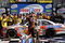 BRISTOL, TN - MARCH 22:  Kyle Busch, driver of the #18 Snickers Toyota, poses in victory lane after winning the NASCAR Sprint Cup Series Food City 500 at Bristol Motor Speedway on March 22, 2009 in Bristol, Tennessee.  (Photo by John Harrelson/Getty Images)