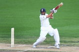 HAMILTON, NEW ZEALAND - MARCH 20:  Sachin Tendulkar of India plays a shot during day three of the First Test match between New Zealand and India at Seddon Park on March 20, 2009 in Hamilton, New Zealand.  (Photo by Sandra Mu/Getty Images)