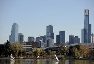 MELBOURNE, AUSTRALIA - MARCH 18:  A general view of the Albert Park surrounds during preparations for the Australian Formula One Grand Prix at the Albert Park Circuit on March 18, 2009 in Melbourne, Australia. The Australian Formula One Grand Prix, the first of the new season, takes place on March 26-29, 2009.  (Photo by Robert Cianflone/Getty Images)